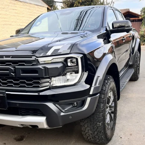 Ford Ranger Raptor terminado tras el Detailing Solo Exterior de Downing Detail