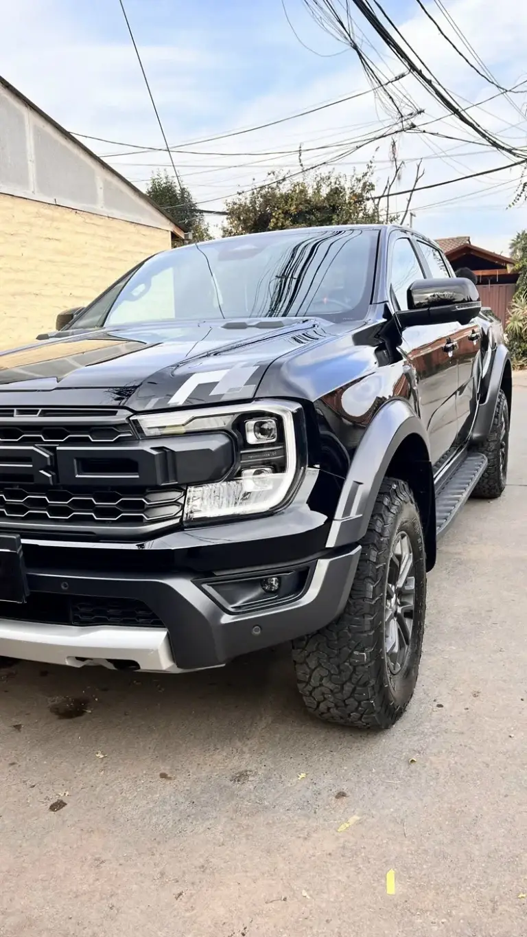 Ford Ranger Raptor terminado tras el Detailing Solo Exterior de Downing Detail