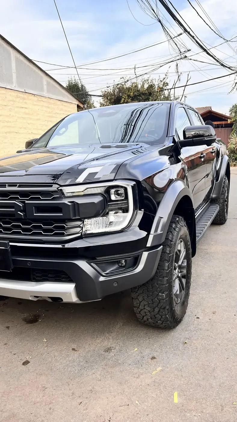 Ford Ranger Raptor terminado tras el Detailing Solo Exterior de Downing Detail